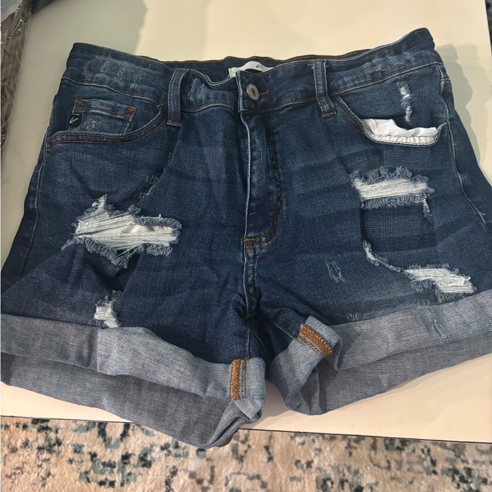 Kancan distressed Jean shorts